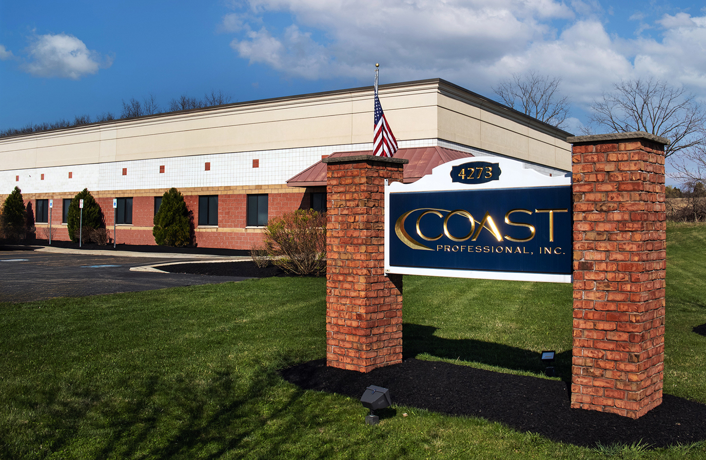 Coast Geneseo office with sign