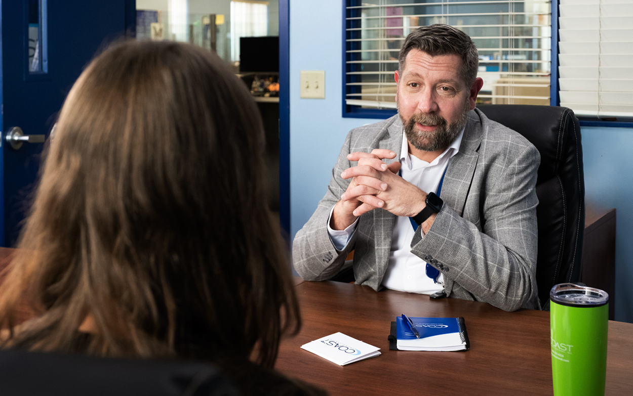 job interview from interviewee's perspective