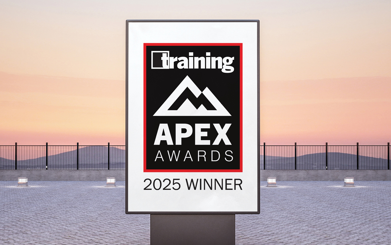 APEX logo with horizon