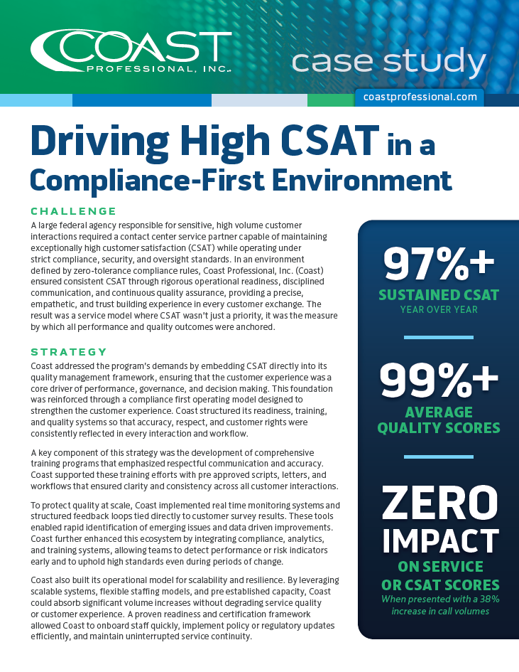 CSAT Case Study